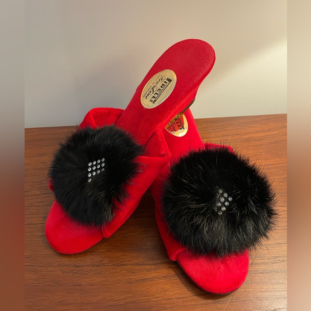 Vintage Pirelli Boudoir Heels
